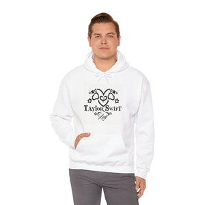 Unisex Hooded Sweatshirt. A Purr-fect Blend of Pet Love and Taylor Admiration!