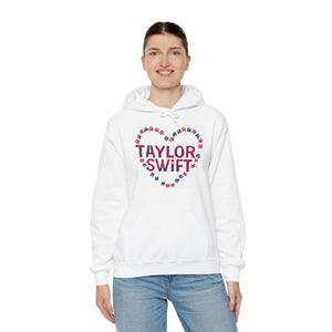 Unisex Hooded Sweatshirt. A Purr-fect Blend of Pet Love and Taylor Admiration!