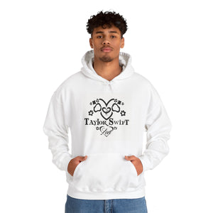 Unisex Hooded Sweatshirt. A Purr-fect Blend of Pet Love and Taylor Admiration!