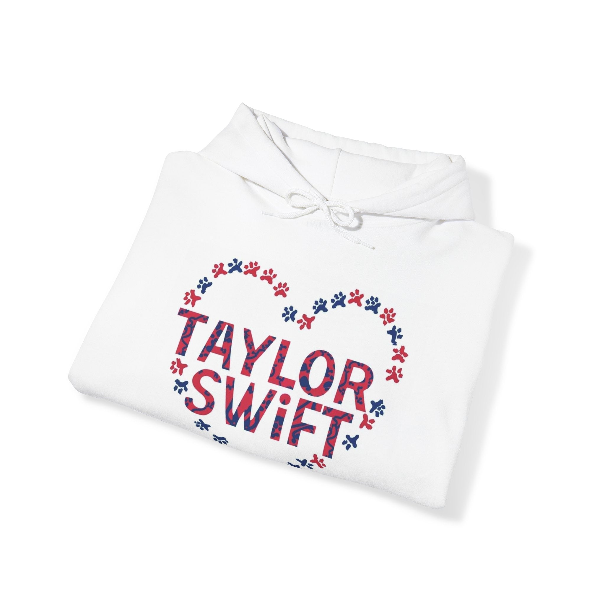 Unisex Hooded Sweatshirt. A Purr-fect Blend of Pet Love and Taylor Admiration!