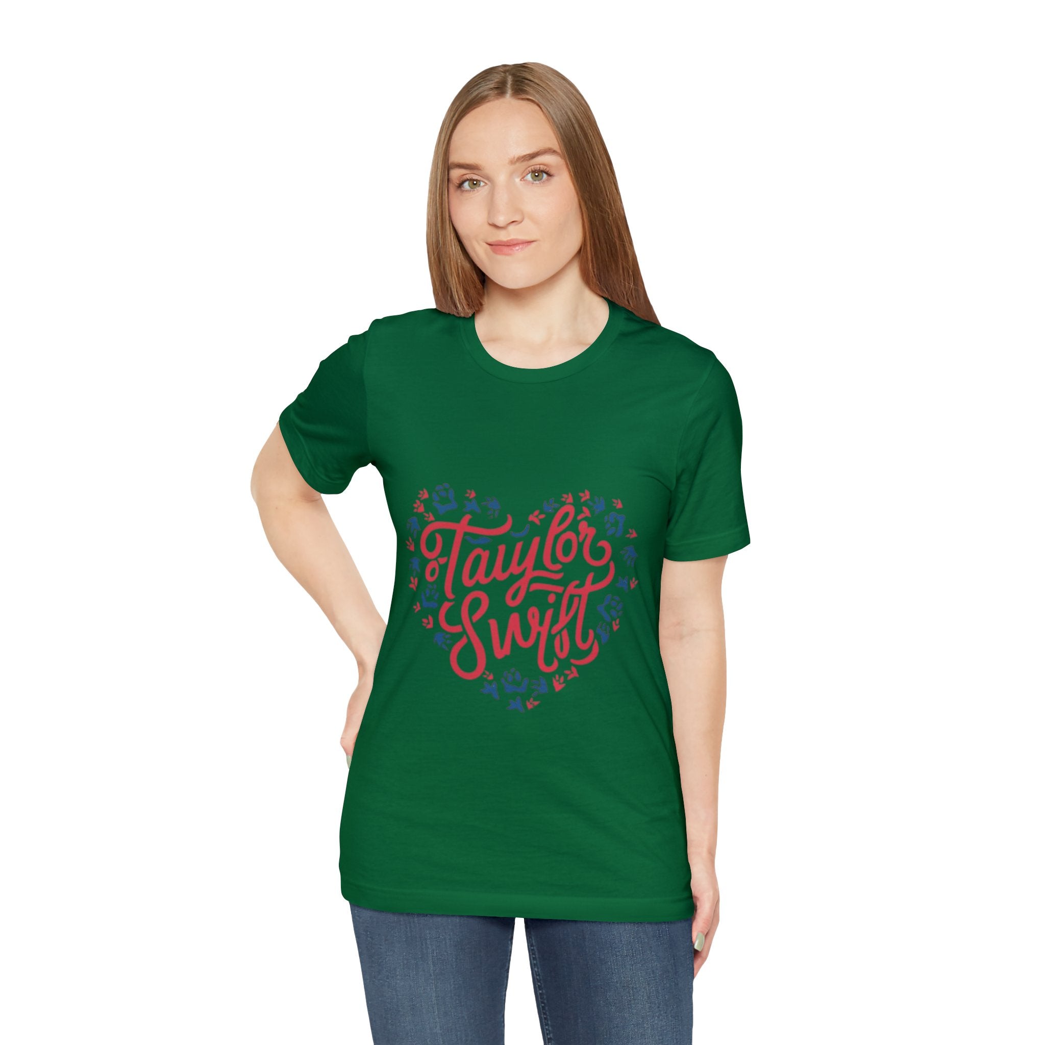 Unisex Jersey Short Sleeve Tee. A Purr-fect Blend of Pet Love and Taylor Admiration!