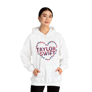 Unisex Hooded Sweatshirt. A Purr-fect Blend of Pet Love and Taylor Admiration!