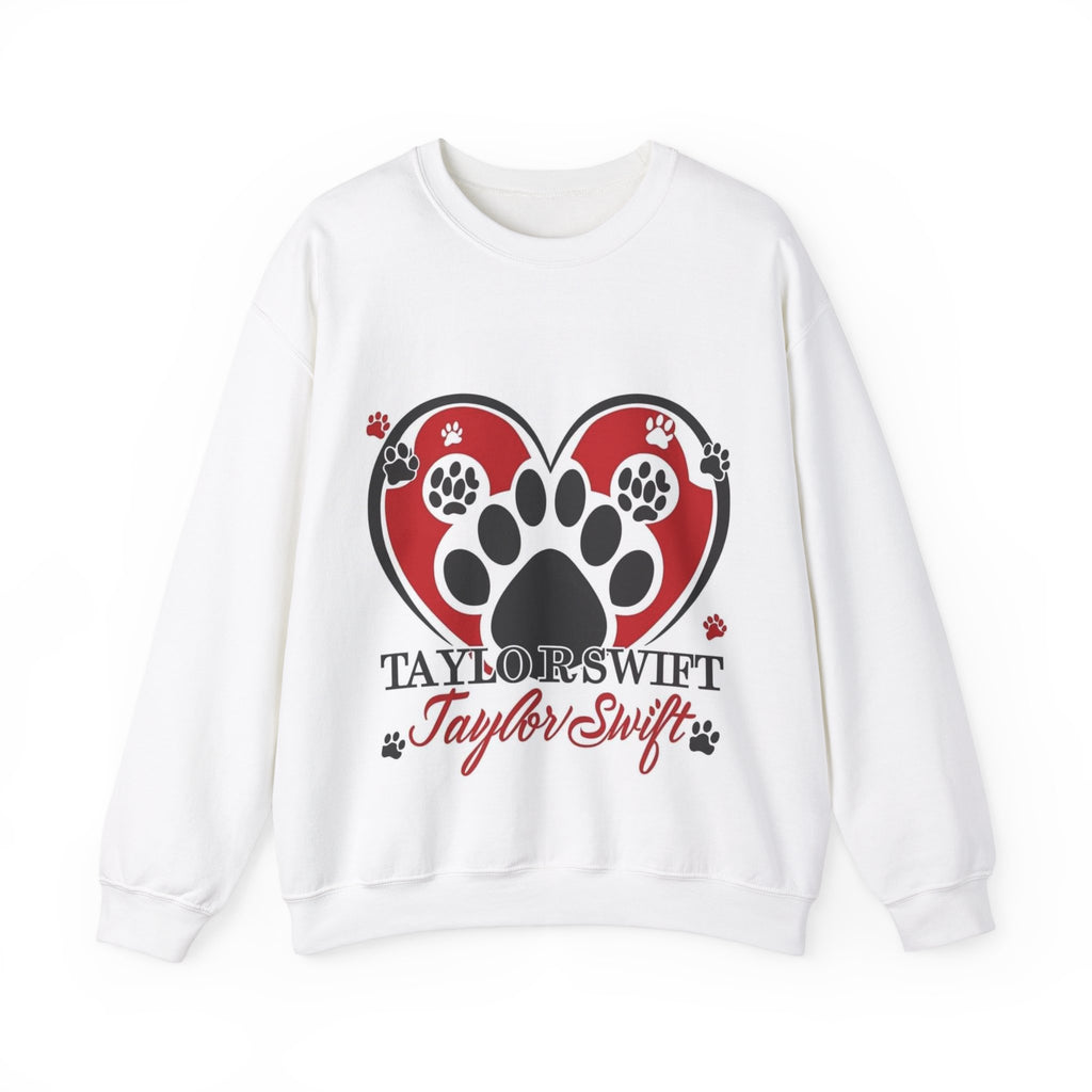 Unisex Crewneck Sweatshirt. A Purr-fect Blend of Pet Love and Taylor Admiration!