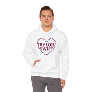 Unisex Hooded Sweatshirt. A Purr-fect Blend of Pet Love and Taylor Admiration!