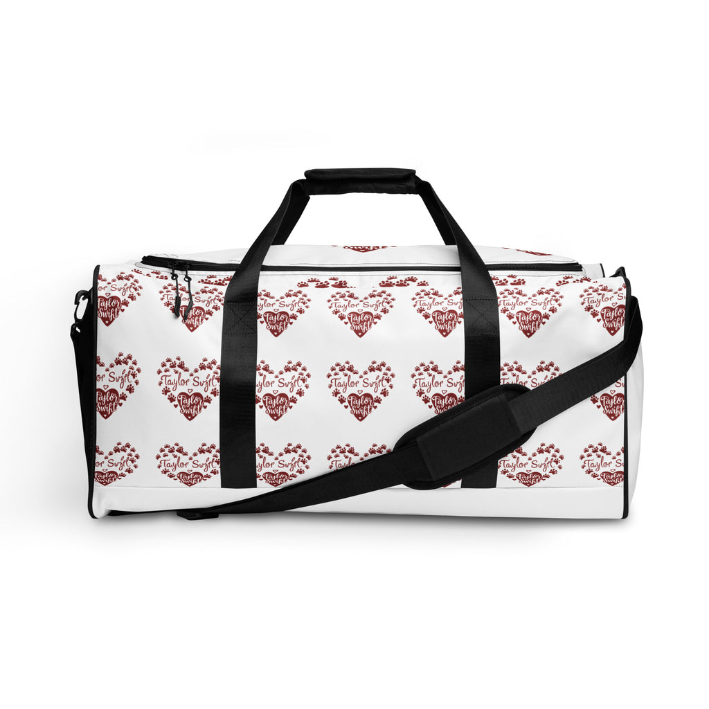 Duffle bag. A Purr-fect Blend of Pet Love and Taylor Admiration!