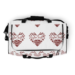 Duffle bag. A Purr-fect Blend of Pet Love and Taylor Admiration!