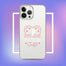 Clear Case for iPhone. A Purr-fect Blend of Pet Love and Taylor Admiration!