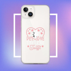 Clear Case for iPhone. A Purr-fect Blend of Pet Love and Taylor Admiration!