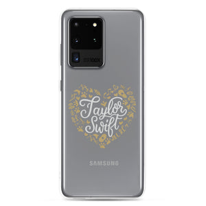 Clear Case for Samsung. A Purr-fect Blend of Pet Love and Taylor Admiration!