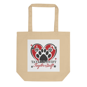 Eco Tote Bag. A Purr-fect Blend of Pet Love and Taylor Admiration!