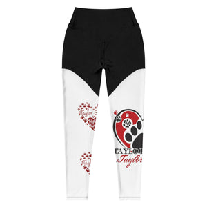 Sports Leggings. A Purr-fect Blend of Pet Love and Taylor Admiration!
