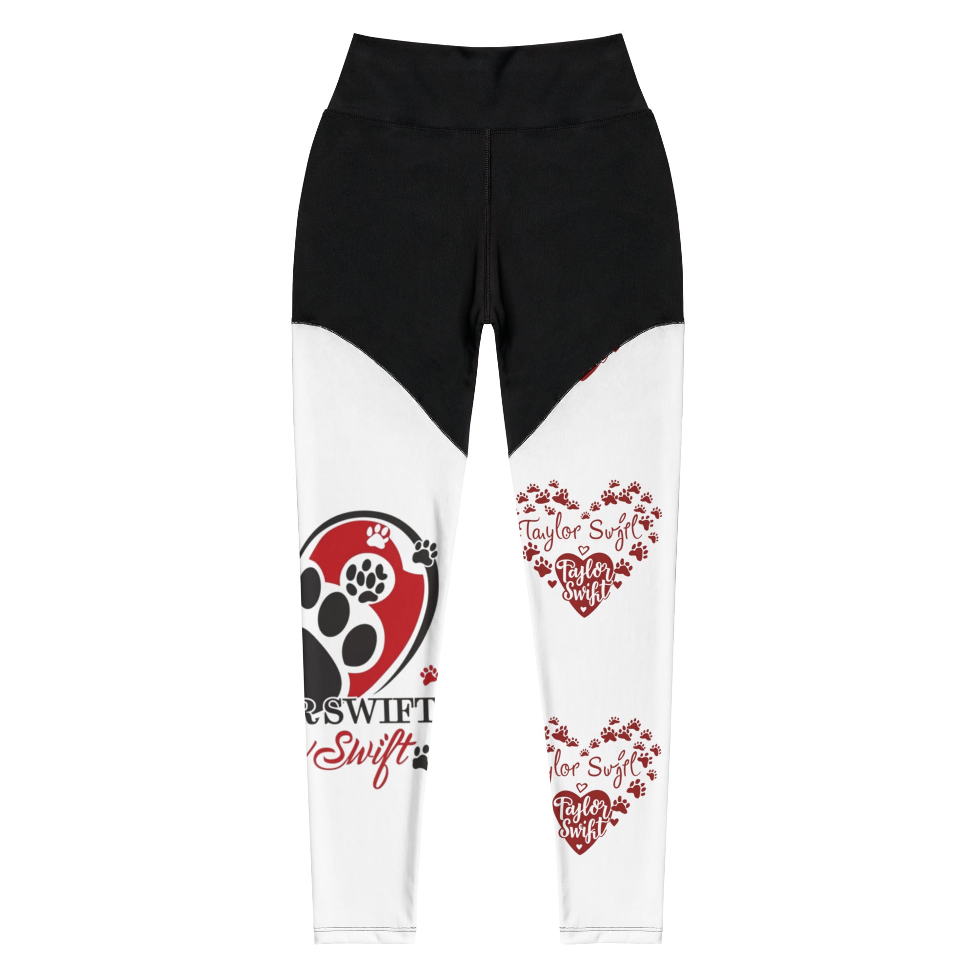 Sports Leggings. A Purr-fect Blend of Pet Love and Taylor Admiration!