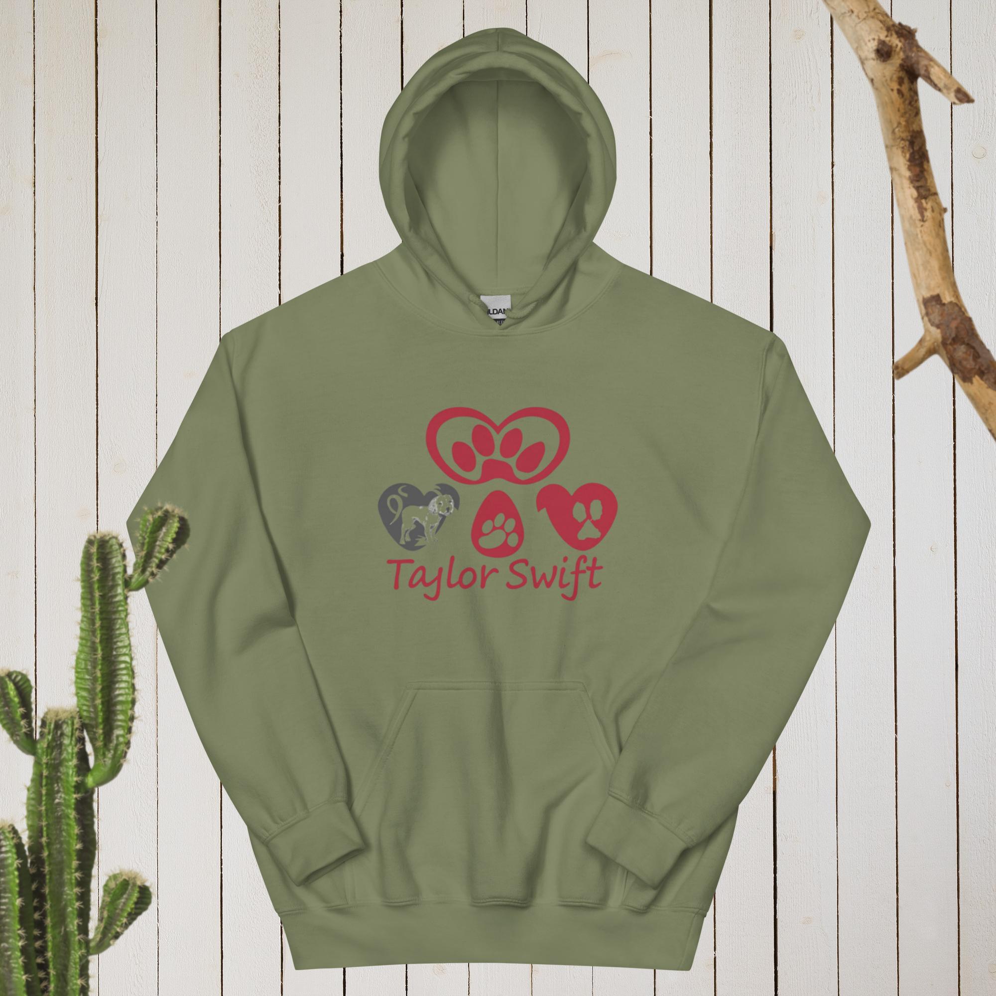 Unisex Hoodie. A Purr-fect Blend of Pet Love and Taylor Admiration!