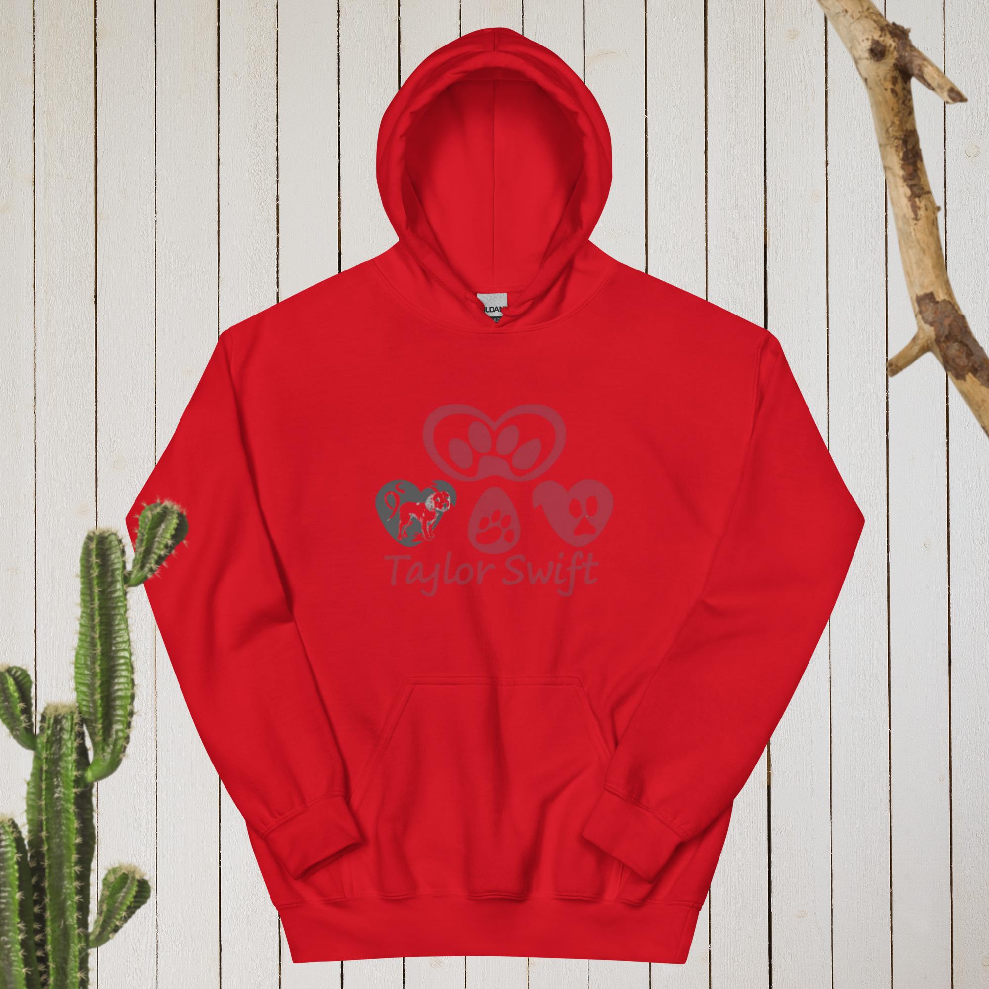 Unisex Hoodie. A Purr-fect Blend of Pet Love and Taylor Admiration!