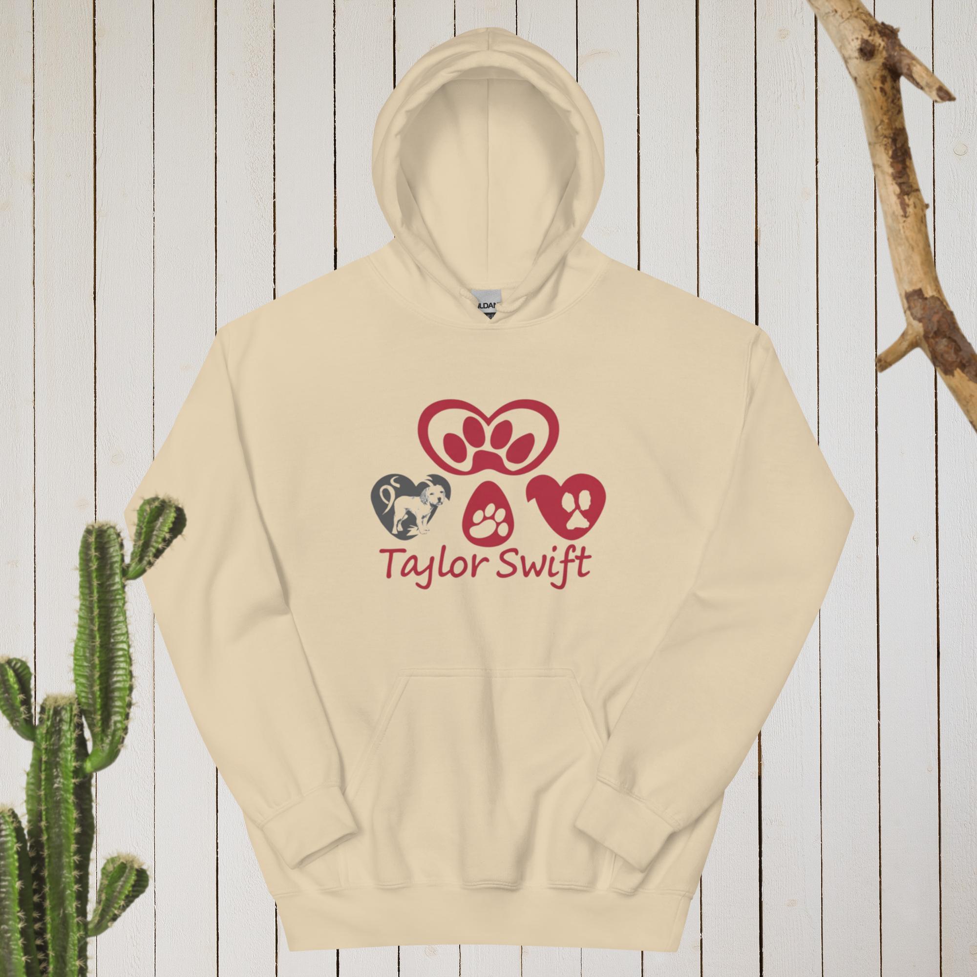 Unisex Hoodie. A Purr-fect Blend of Pet Love and Taylor Admiration!