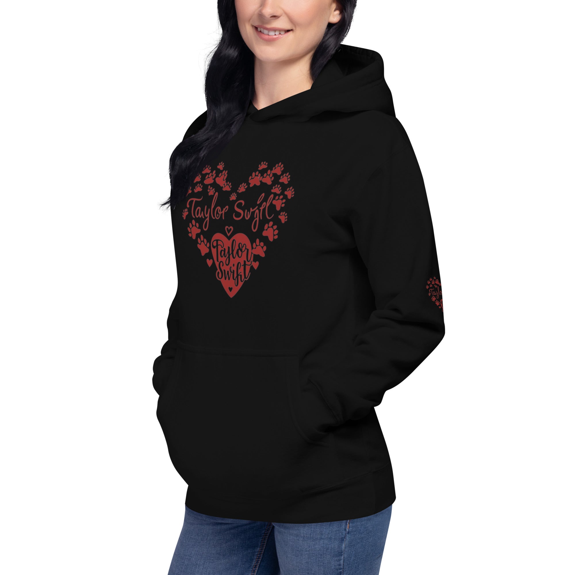 Unisex Hoodie. A Purr-fect Blend of Pet Love and Taylor Admiration!