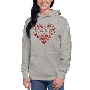 Unisex Hoodie. A Purr-fect Blend of Pet Love and Taylor Admiration!