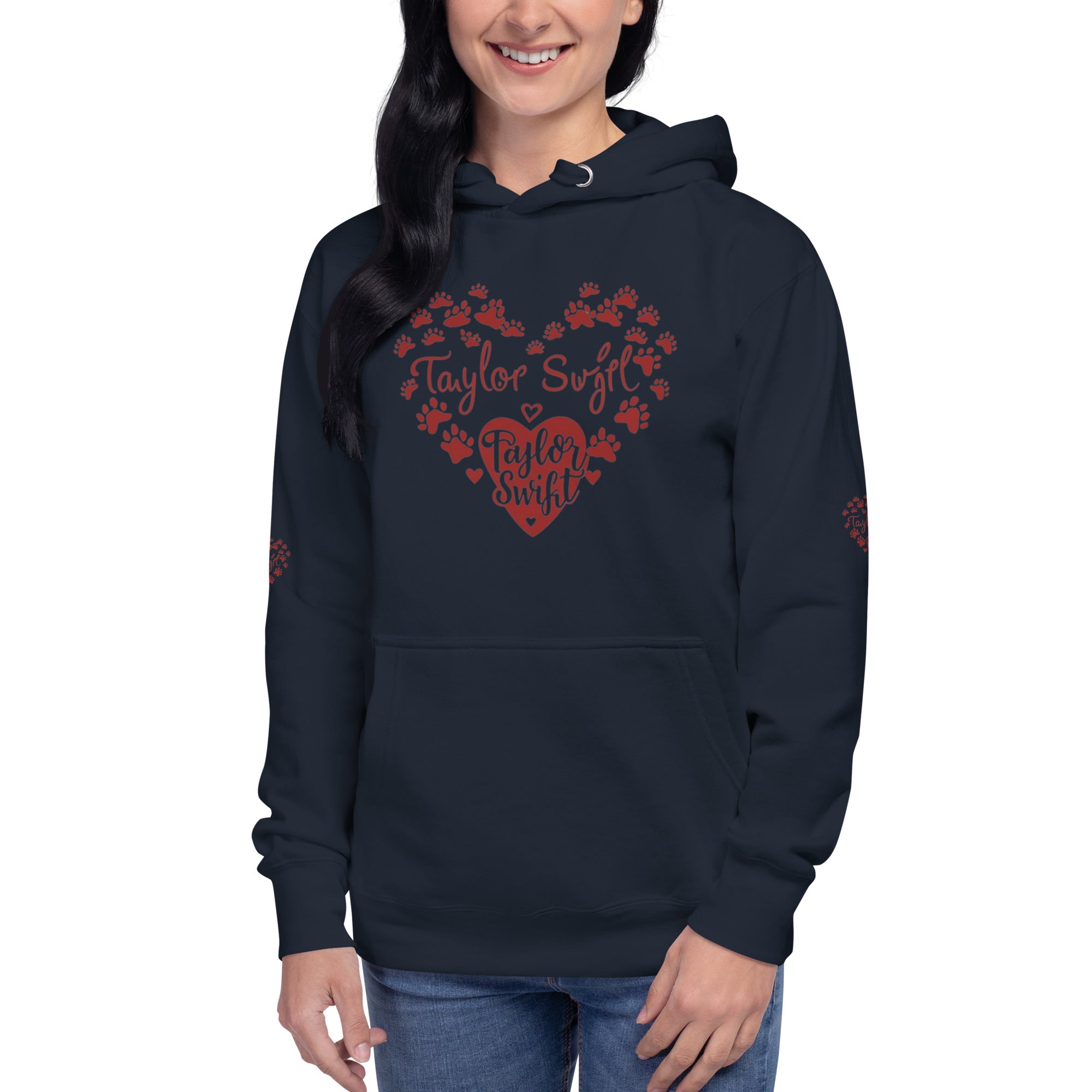 Unisex Hoodie. A Purr-fect Blend of Pet Love and Taylor Admiration!