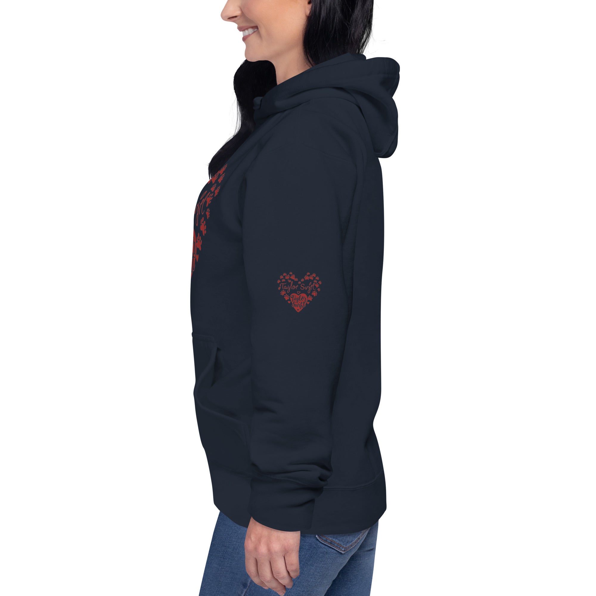 Unisex Hoodie. A Purr-fect Blend of Pet Love and Taylor Admiration!