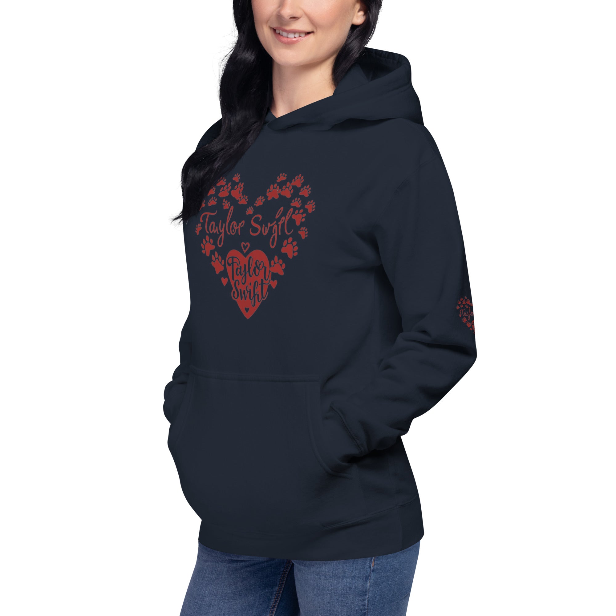 Unisex Hoodie. A Purr-fect Blend of Pet Love and Taylor Admiration!