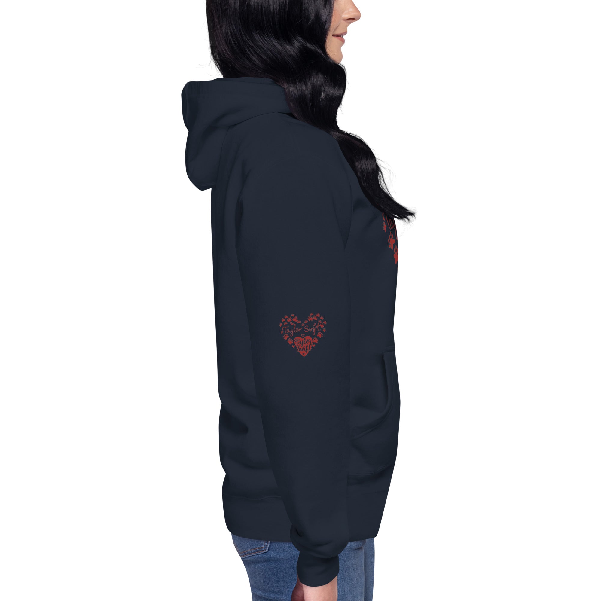 Unisex Hoodie. A Purr-fect Blend of Pet Love and Taylor Admiration!