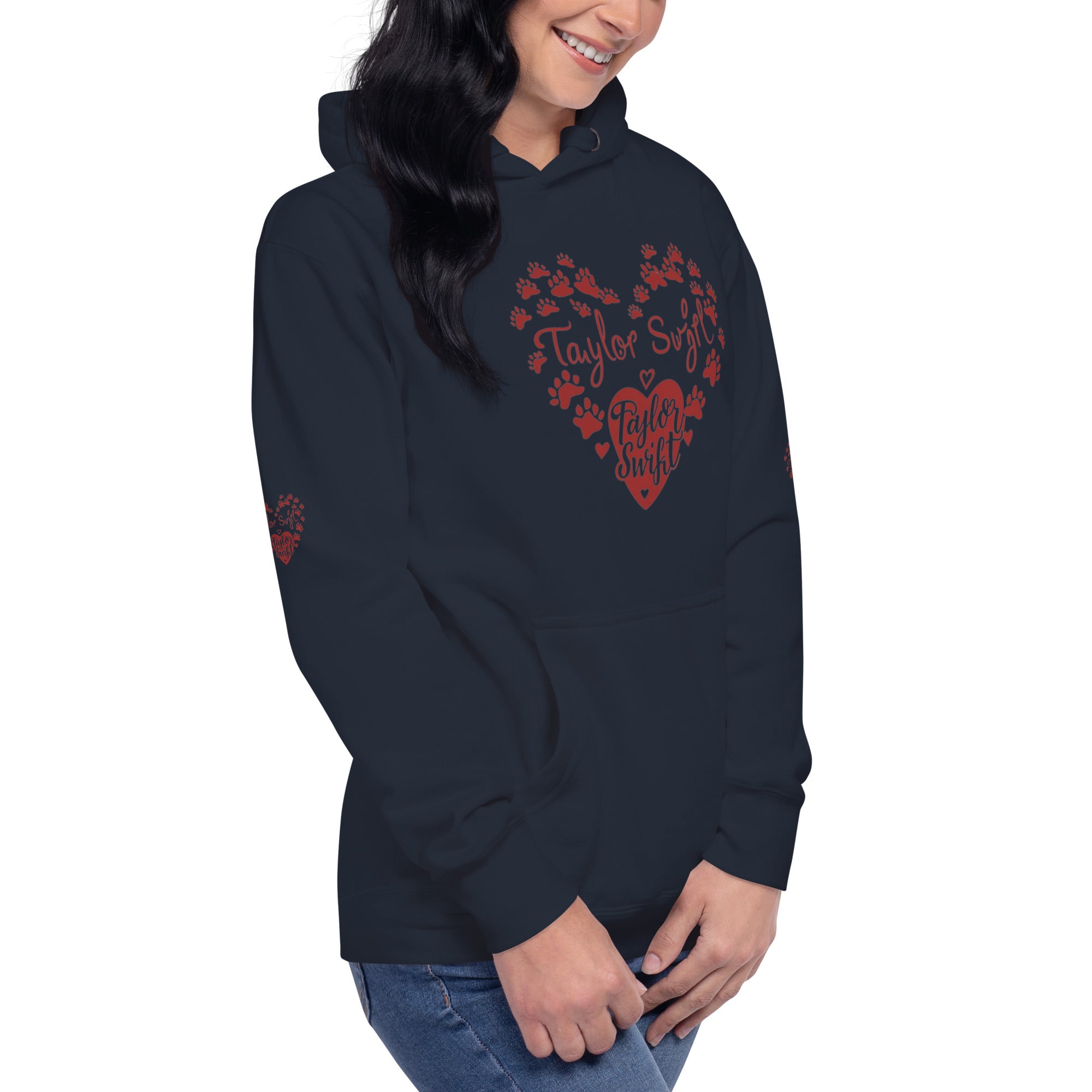 Unisex Hoodie. A Purr-fect Blend of Pet Love and Taylor Admiration!