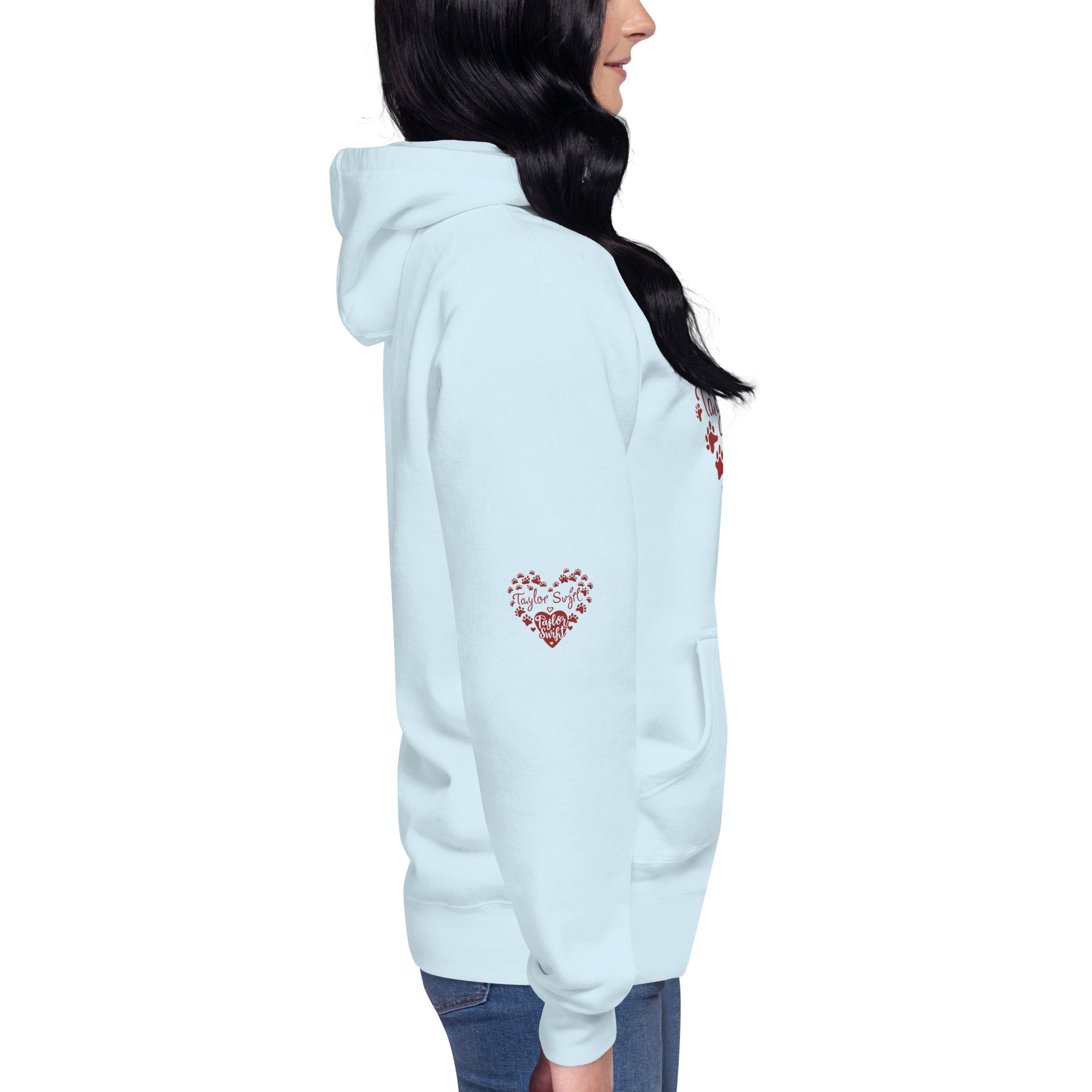 Unisex Hoodie. A Purr-fect Blend of Pet Love and Taylor Admiration!