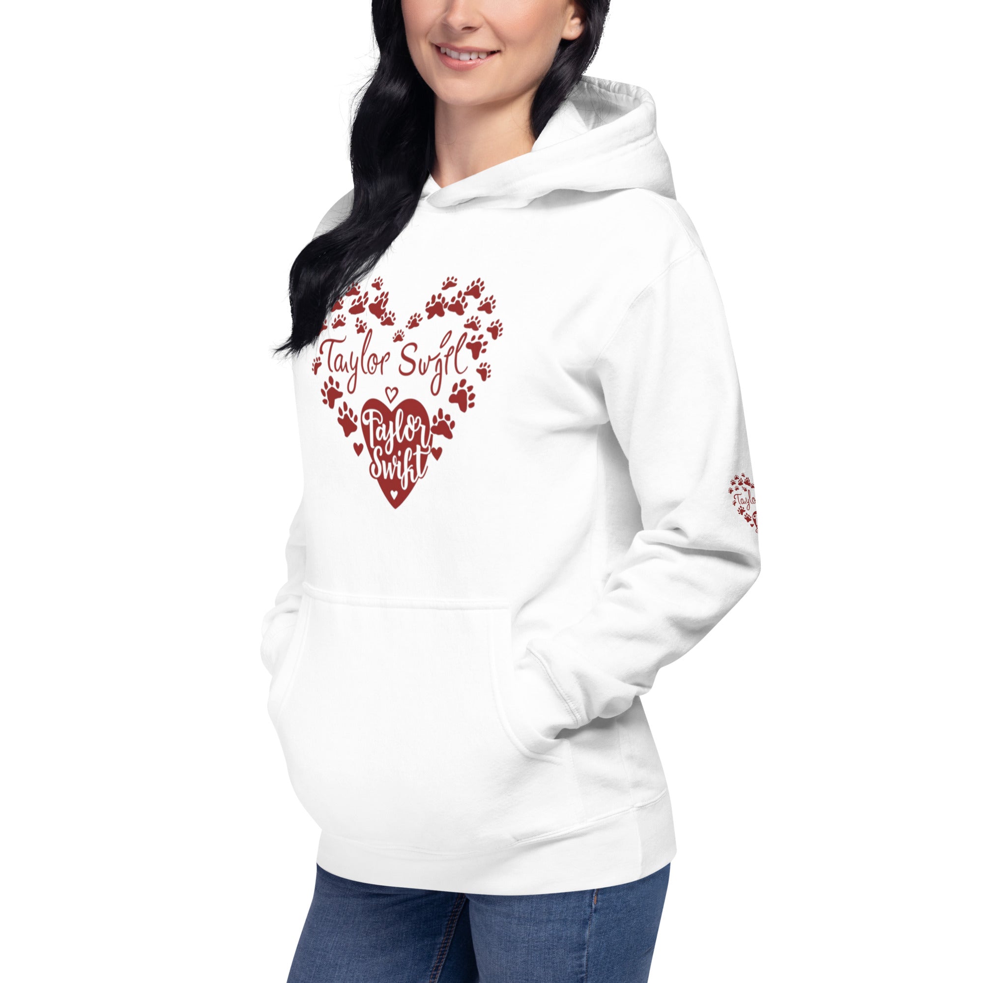 Unisex Hoodie. A Purr-fect Blend of Pet Love and Taylor Admiration!