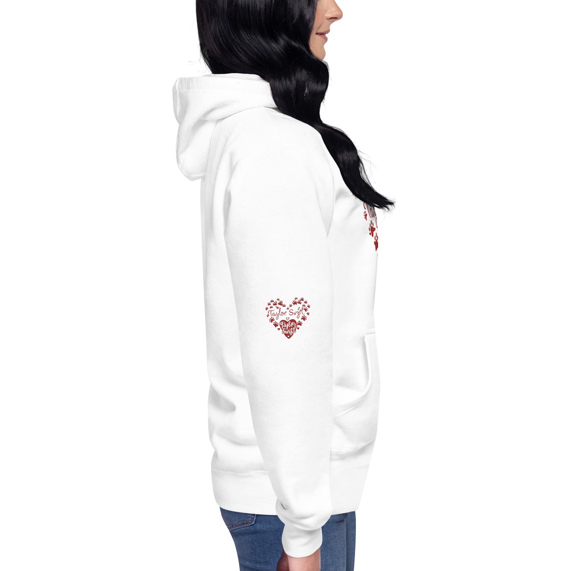 Unisex Hoodie. A Purr-fect Blend of Pet Love and Taylor Admiration!