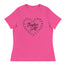 Women's Relaxed T-Shirt. A Purr-fect Blend of Pet Love and Taylor Admiration!