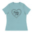 Women's Relaxed T-Shirt. A Purr-fect Blend of Pet Love and Taylor Admiration!