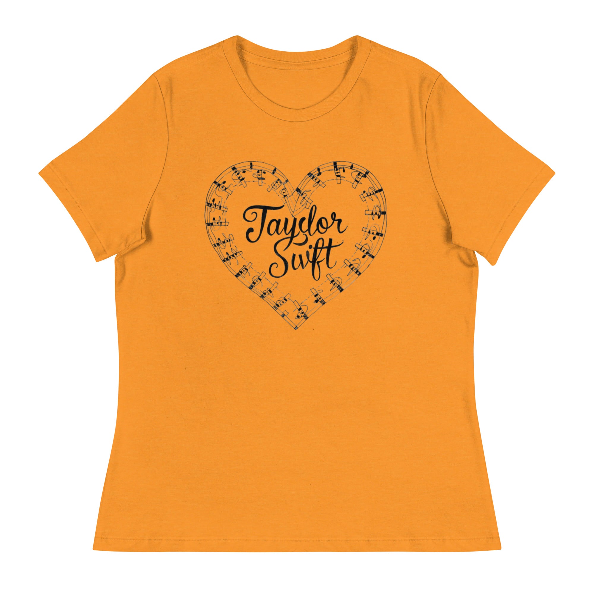 Women's Relaxed T-Shirt. A Purr-fect Blend of Pet Love and Taylor Admiration!