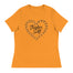 Women's Relaxed T-Shirt. A Purr-fect Blend of Pet Love and Taylor Admiration!