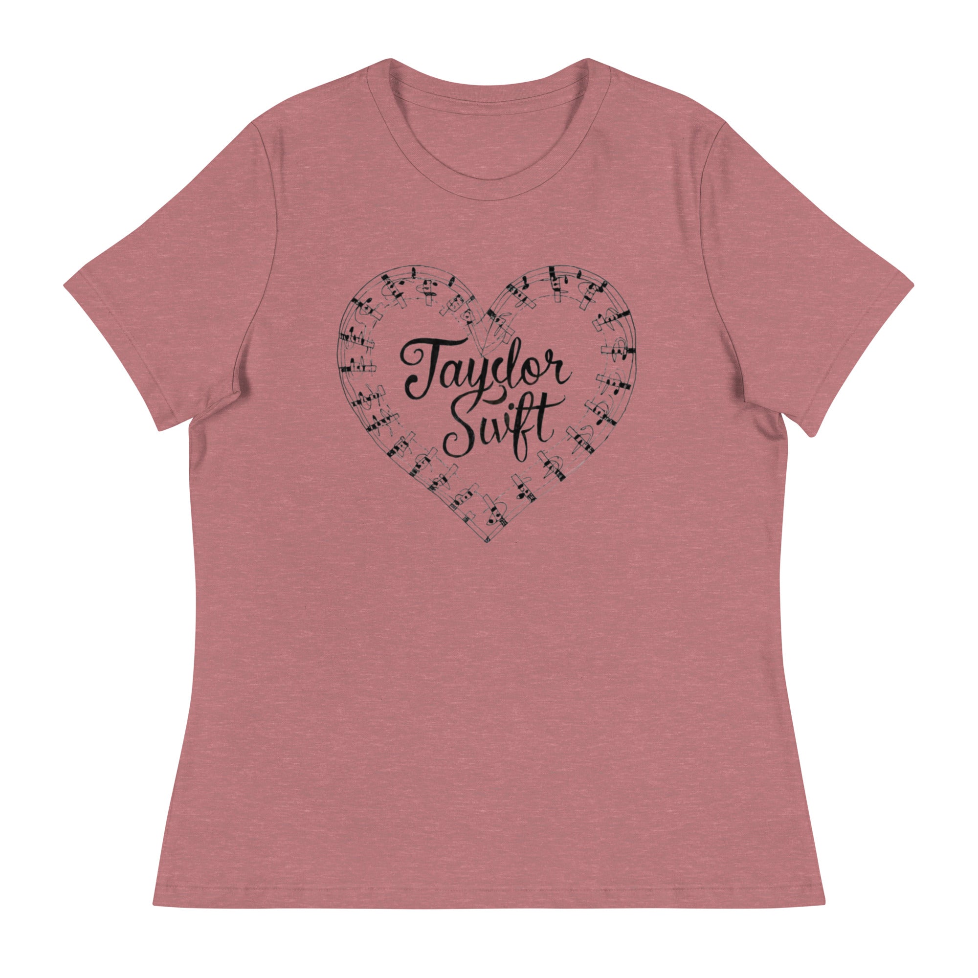 Women's Relaxed T-Shirt. A Purr-fect Blend of Pet Love and Taylor Admiration!