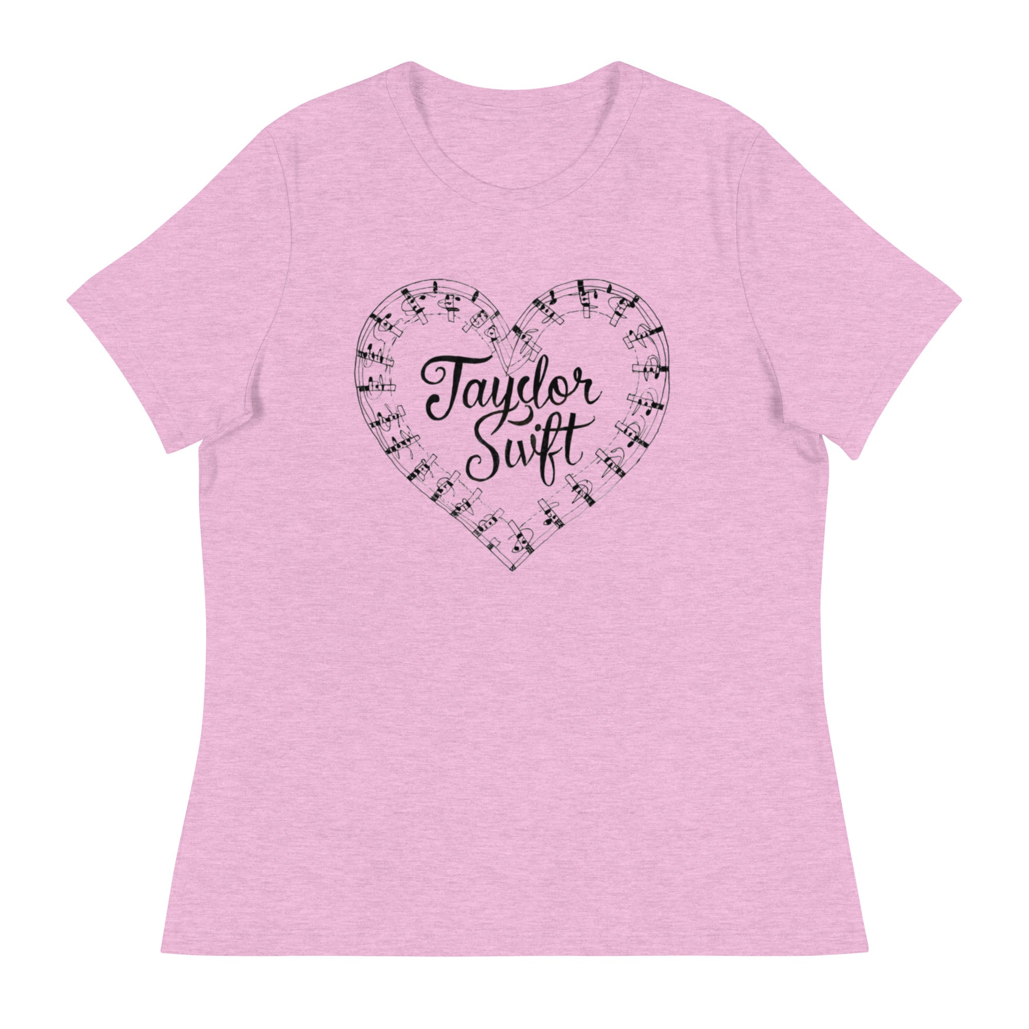 Women's Relaxed T-Shirt. A Purr-fect Blend of Pet Love and Taylor Admiration!