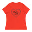 Women's Relaxed T-Shirt. A Purr-fect Blend of Pet Love and Taylor Admiration!
