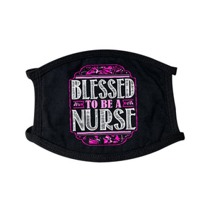 Blessed To Be A Nurse Face Mask - Find Epic Store