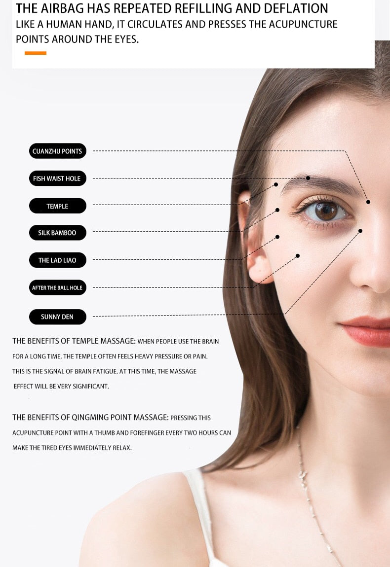 4D Smart Airbag Vibration Eye Massager - Find Epic Store