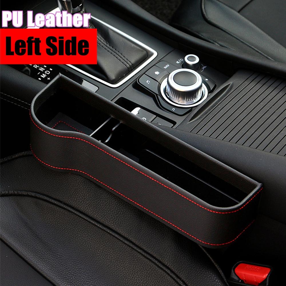 Left/Right Universal Pair Passenger Driver Side Car Seat Gap Storage Box - 1pc Left Side A1 Find Epic Store
