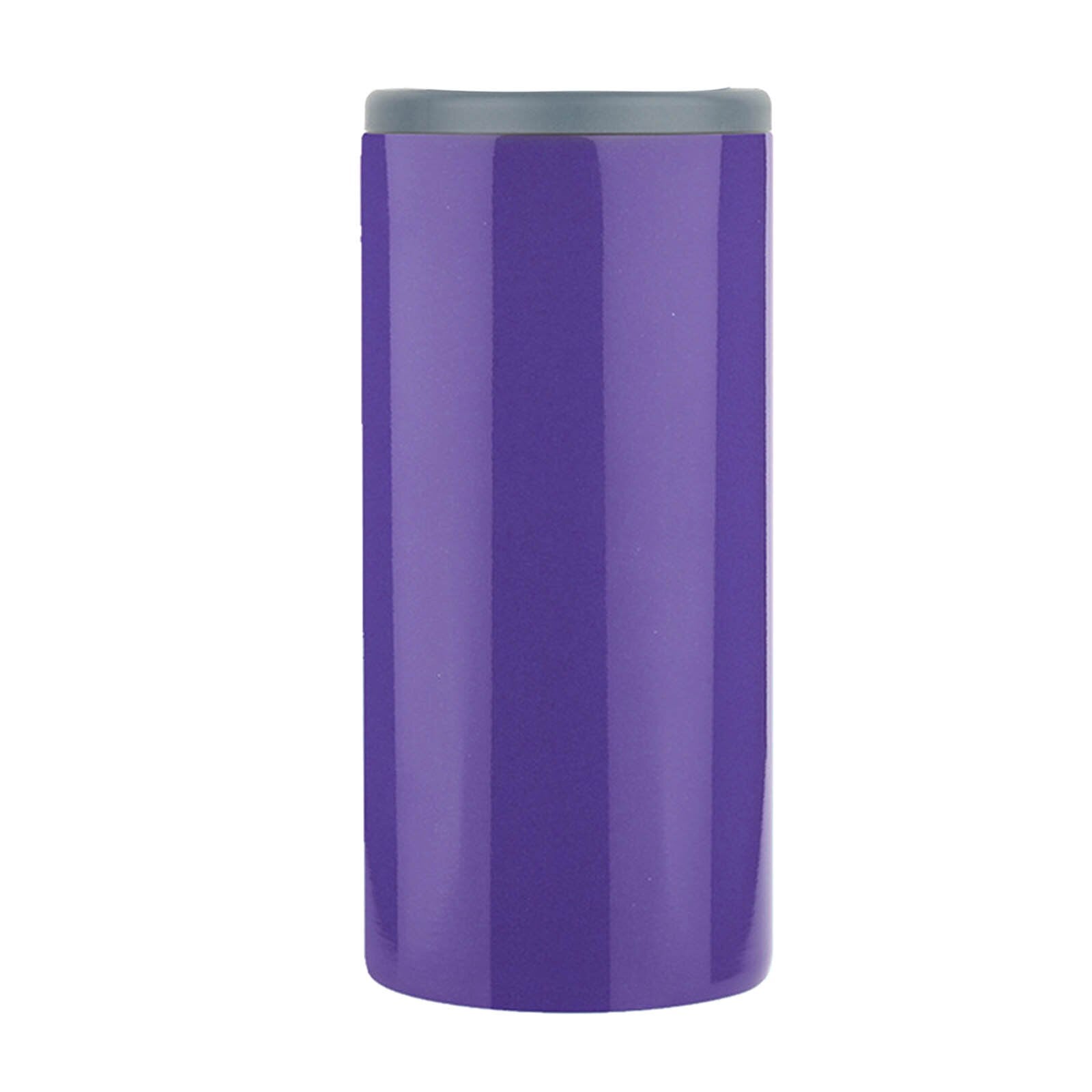 Stainless Steel Can Cooler - Purple Find Epic Store