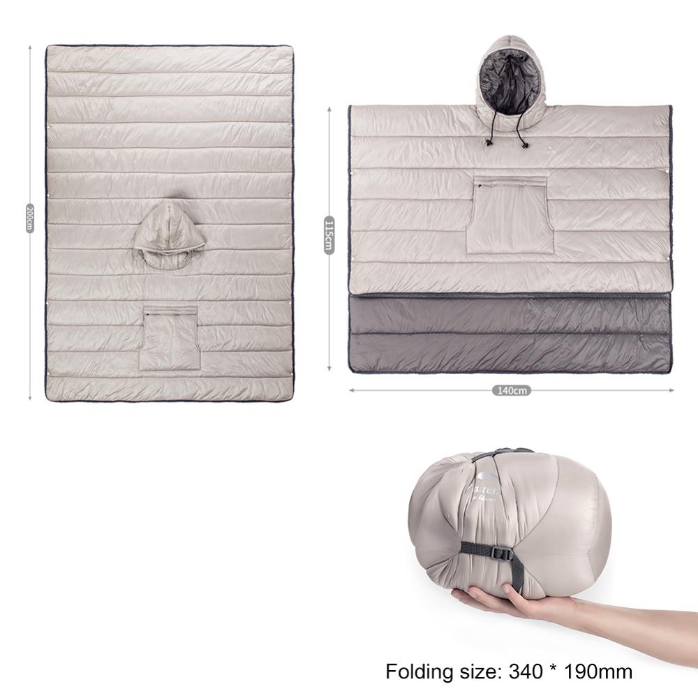 Nature Hike Camping Sleeping Bag Cloak Winter Outdoor Portable Sleeping Bag Men Women Wearable Warm Sleeping Bags - Find Epic Store