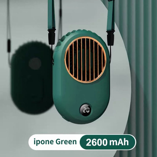 Portable Neck Fan - ipone Green 2600mAH Find Epic Store