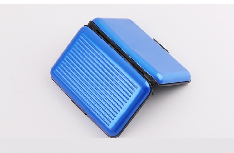 2 in 1 E-Charge Wallet Wallets And Purses Ladies Clutch Wallet Men Power Bank Pocket Charger Card Holder Card Wallet - Blue Find Epic Store