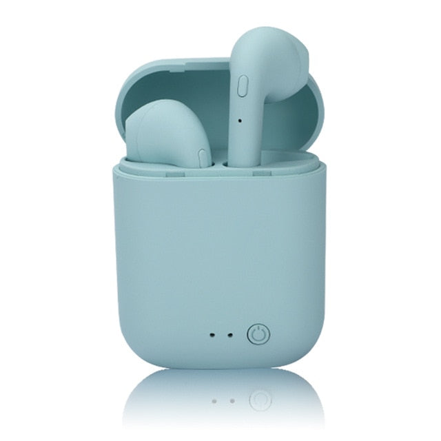 Wireless Earphones Bluetooth 5.0 Headsets - i12mini matte blue Find Epic Store