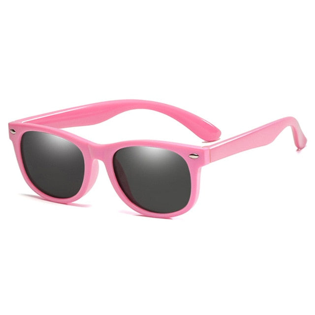 WarBlade Round Polarized Kids Sunglasses - pink pink Find Epic Store