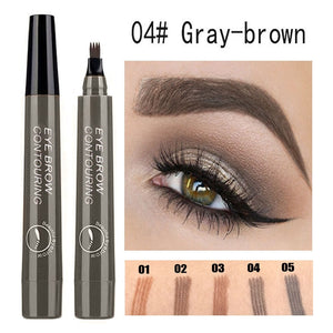 Waterproof Four-claw Eye Brow Pen - Find Epic Store