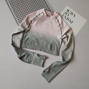 Sleeved Crop - Pink and grey / Bust - 60cm / Length - 30cm Find Epic Store