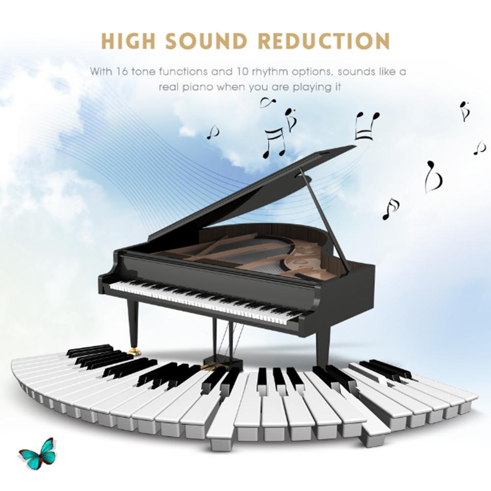 Portable 49-Key Flexible Silicone Roll Up Piano Folding Electronic Keyboard Flexible Silicone Electronic Roll Up Piano - Find Epic Store