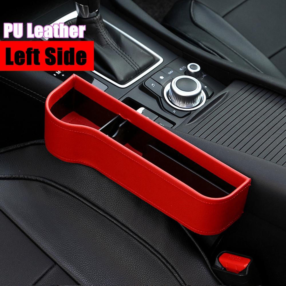Left/Right Universal Pair Passenger Driver Side Car Seat Gap Storage Box - 1pc Left Side D1 Find Epic Store