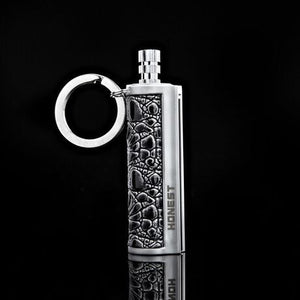 Multi-tool Keychain with Key Rings Waterproof Matchstick Survival Lighter - black 3 Find Epic Store